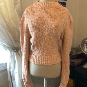 Zara Peach Sweater 💛